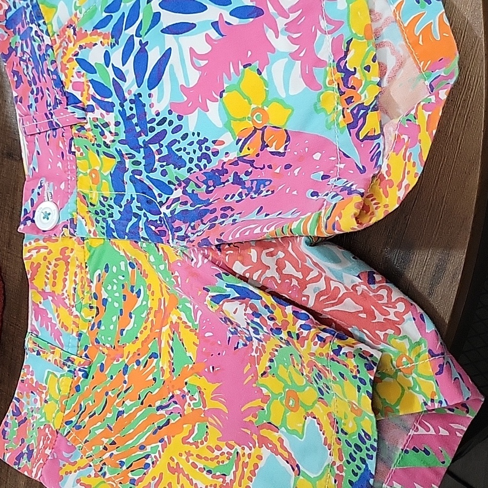 NWOT Lilly Pulitzer  Size 00 Colorful Women's Shorts - Picture 5 of 5